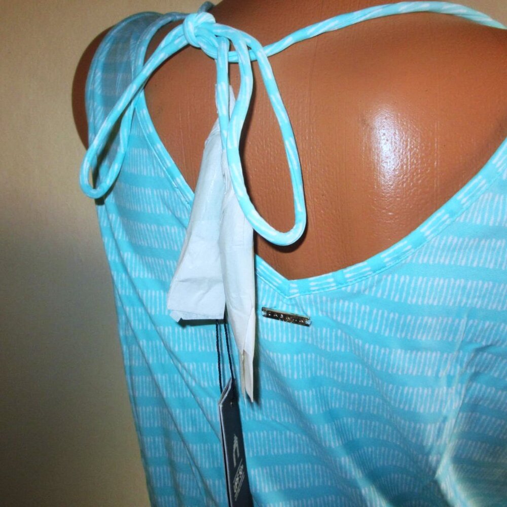 CABANA LIFE Naples Embroidered Tiered Maxi Dress/Cover-up LARGE (10-12) nwt $146 - Picture 5 of 8